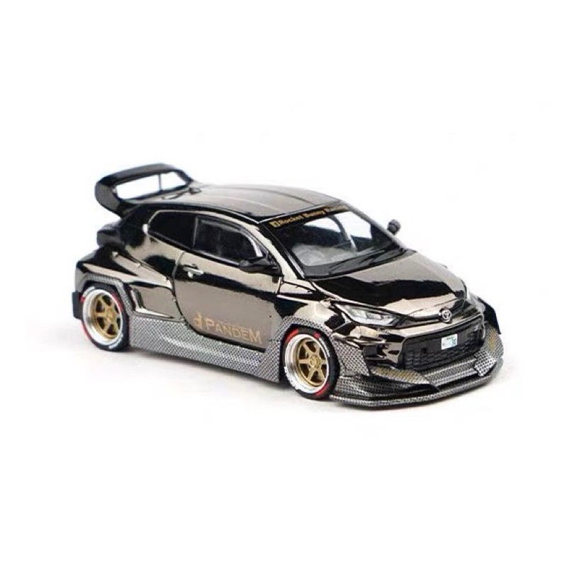 Pop Race Pandem GR Yaris Dark Chrome- Playmaniac