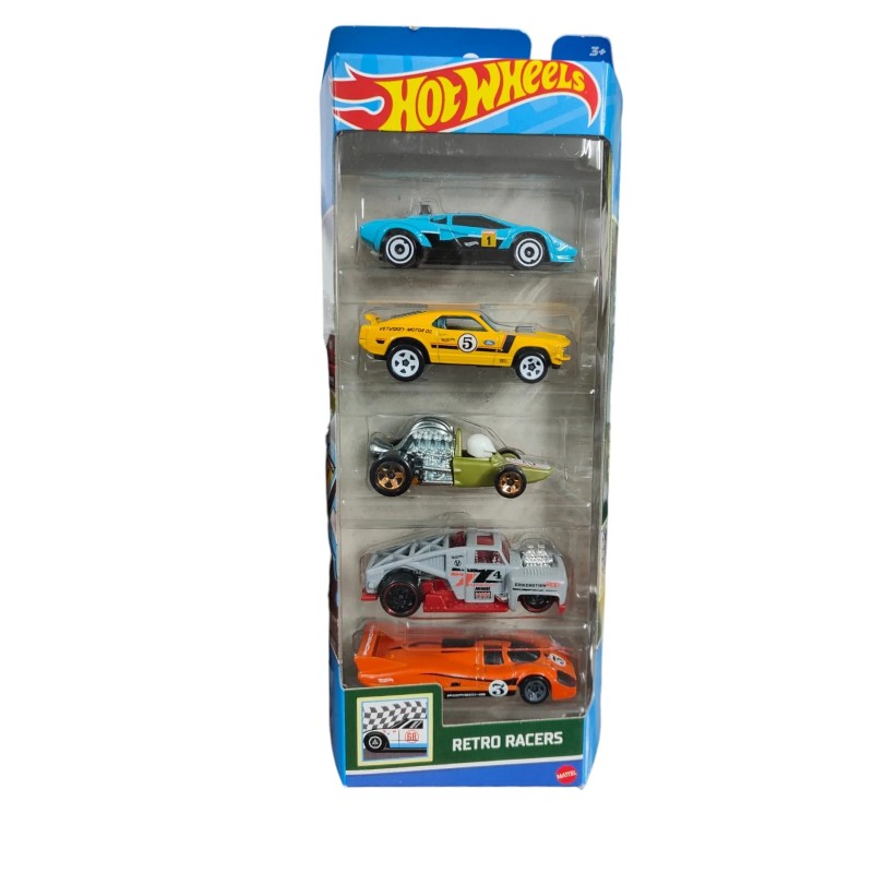 Hot Wheels Retro Racers Pack-5 2024