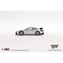 Mini GT Porsche 911 (992) GT3 GT Silver Metallic