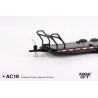 Mini GT Car Hauler Trailer Black