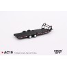 Mini GT Car Hauler Trailer Black