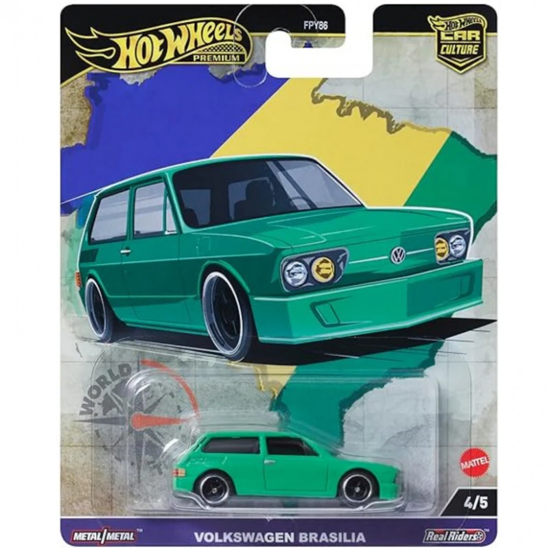 Hot Wheels Volksagen Brasilia World Tour