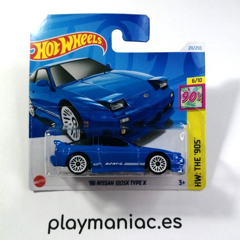 Hot Wheels '96 Nissan 180SX Type X - Playmaniac