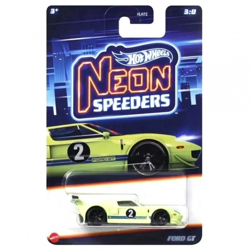 Hot Wheels Ford GT Neon Speeders