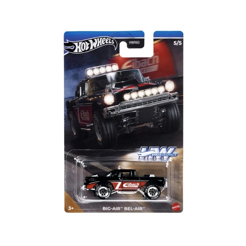 Hot Wheels Big Air Bel Air Speed Graphics