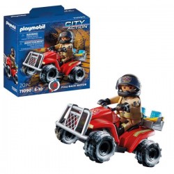 Playmobil Quad de Bomberos