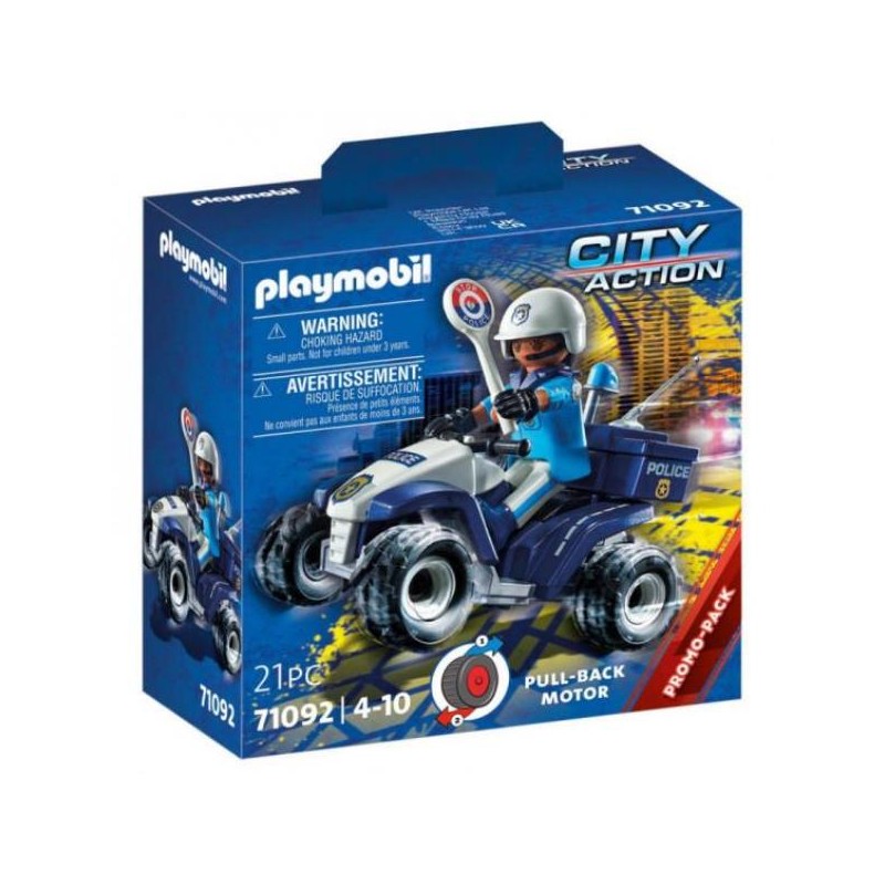 Playmobil Quad de Policía