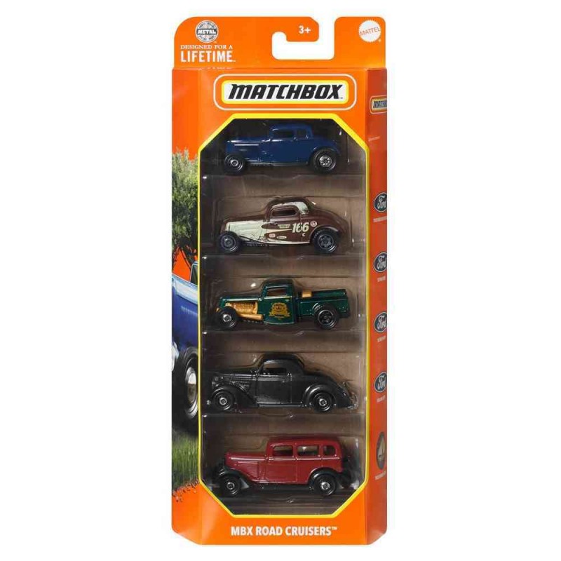 Matchbox Pack MBX Road Cruisers