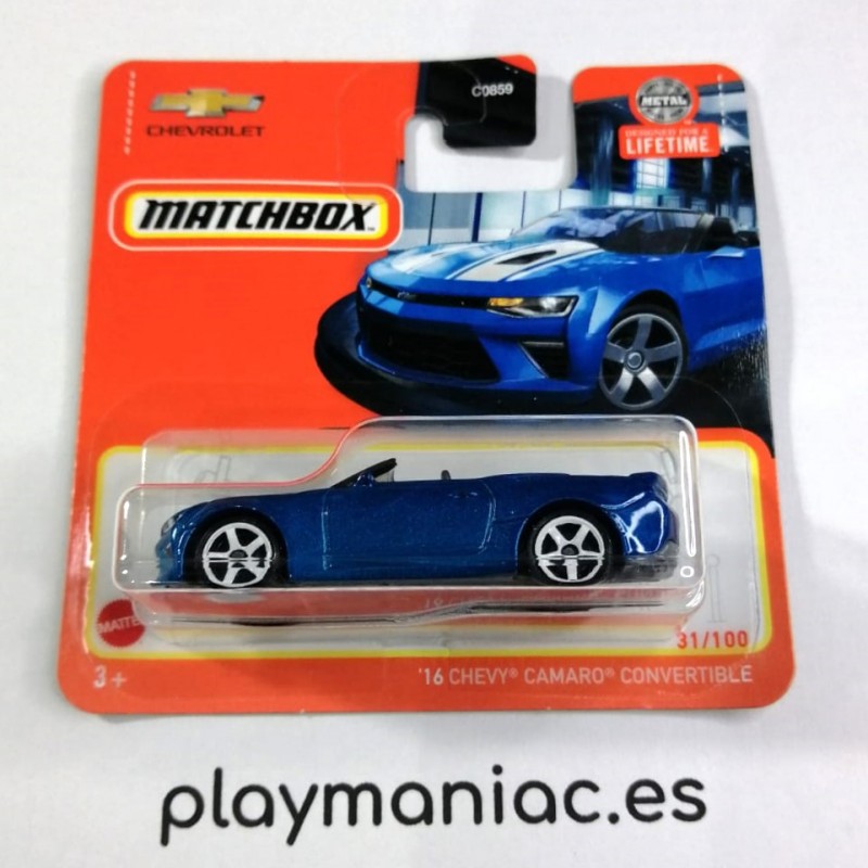 Matchbox '16 Chevy Camaro Convertible