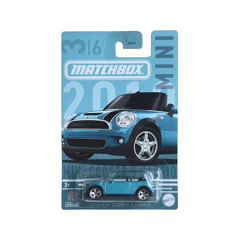 Matchbox 2010 Mini Cooper S Cabrio