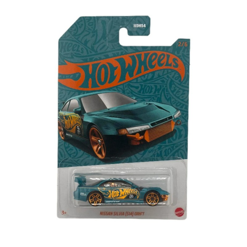 Hot Wheels Nissan Silvia (S14) Drift Pearl & Chrome