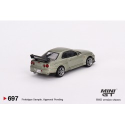 Mini GT Nissan Skyline GT-R (R34) Tommykaira R-z Millenium Jade