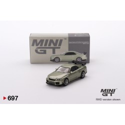 Mini GT Nissan Skyline GT-R (R34) Tommykaira R-z Millenium Jade