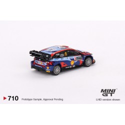 Mini GT Hyundai i20 N Rally1 Hybrid 11 2023 Rally Monte Carlo 3rd Place