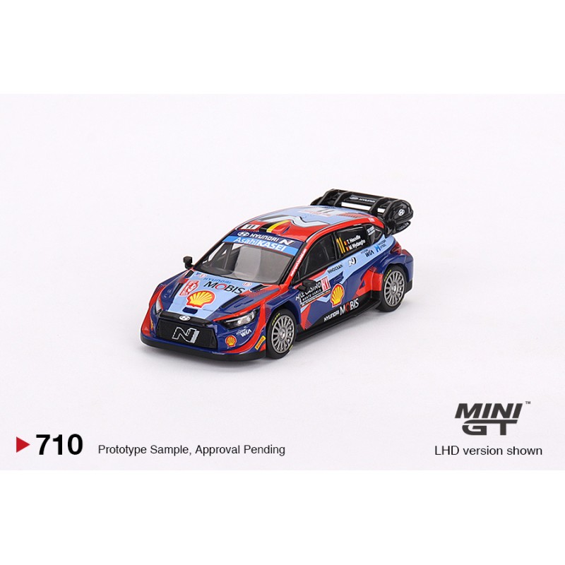 Mini GT Hyundai i20 N Rally1 Hybrid 11 2023 Rally Monte Carlo 3rd Place