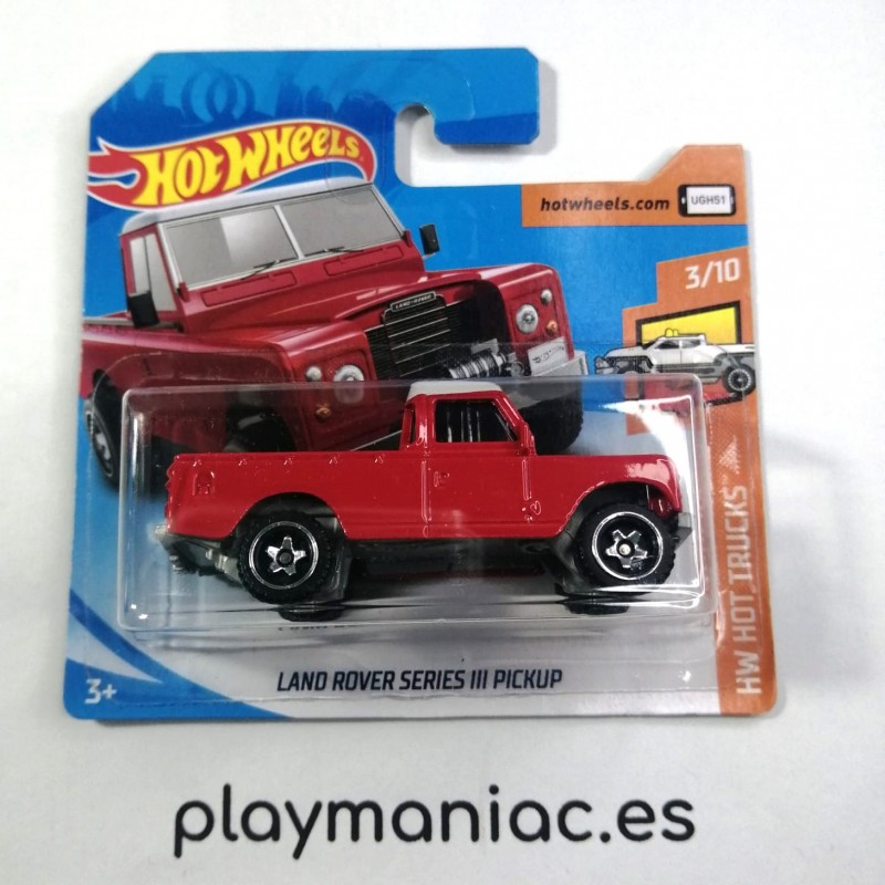 Hot Wheels Land Rover Series III Pickup