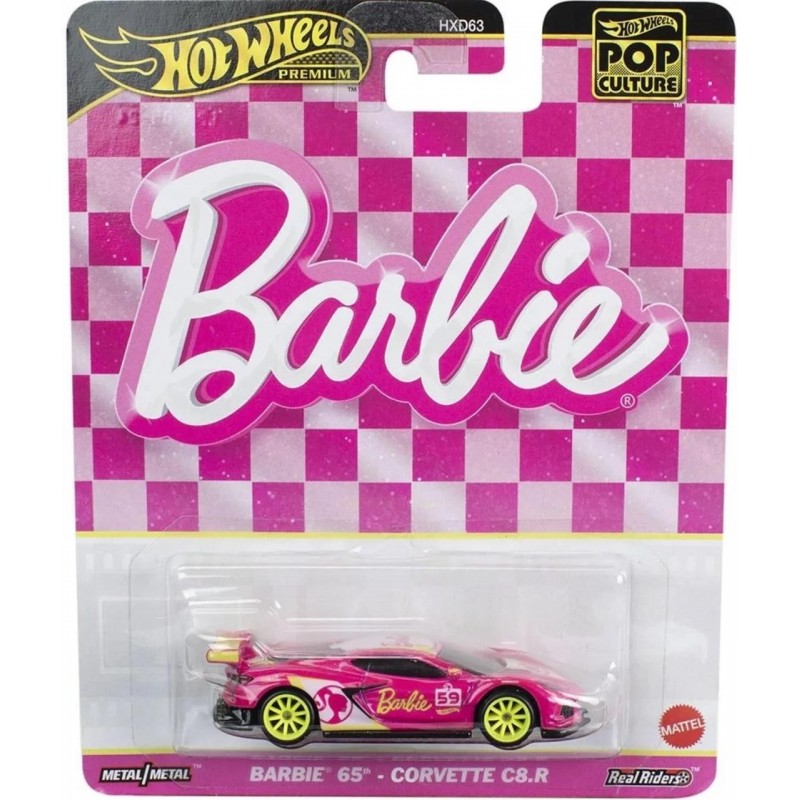 Hot Wheels Barbie '65 Corvette C8.R Pop Culture