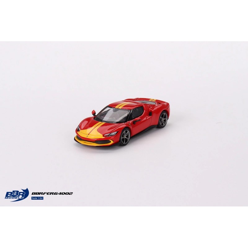 BBR Models Ferrari 296 GTB Rosso Corsa Asetto Fiorano 1/64