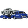 Hot Wheels Team Transport Mercedes-Benz 300 SL & '55 Mercedes Blaues Wunder