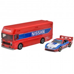 Hot Wheels Team Transport Nissan 300 ZX GTS & Euro Hauler