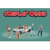 American Diorama Cosplay Otaku Figures Diorama 1/64