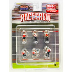 American Diorama Race Crew Figures Diorama 1/64