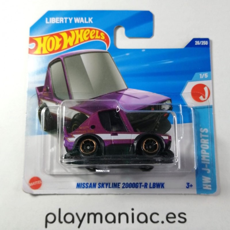 Hot Wheels Nissan Skyline 2000 GT-R LBWK