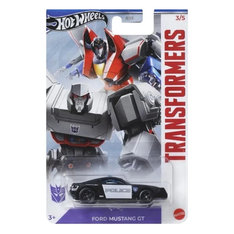 Hot Wheels Ford Mustang GT Transformers