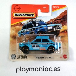 Matchbox '70 Datsun 510 Rally