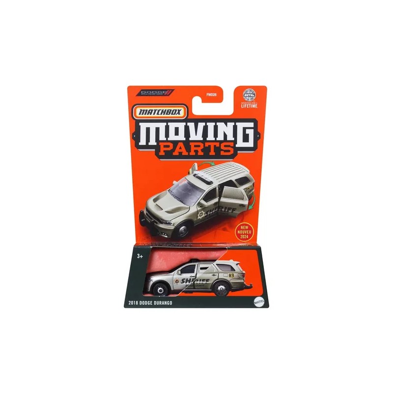 Matchbox Moving Parts 2018 Dodge Durango