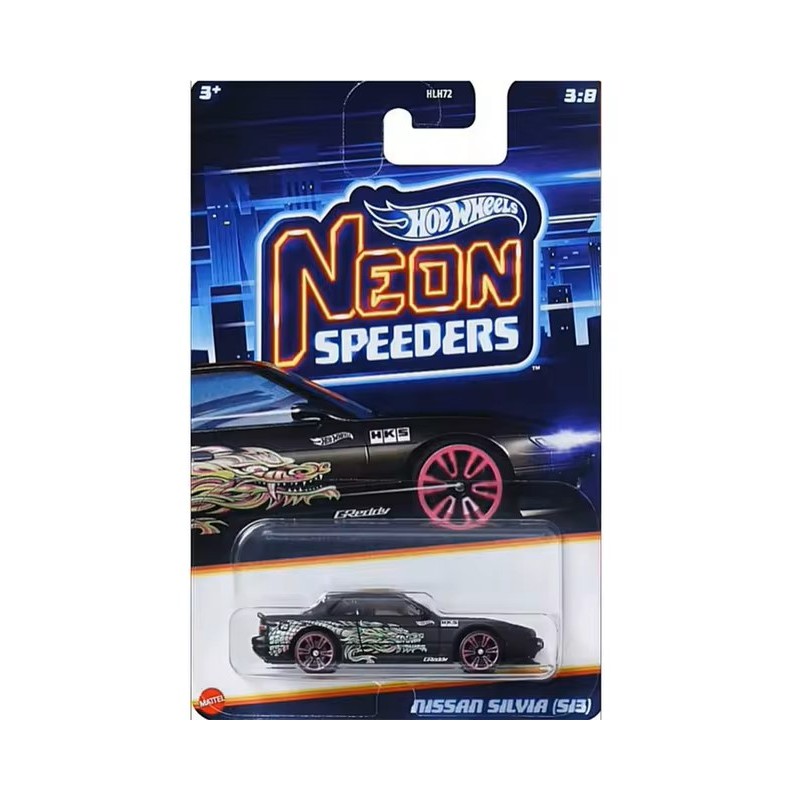 Hot Wheels Nissan Silvia (S13) Neon Speeders