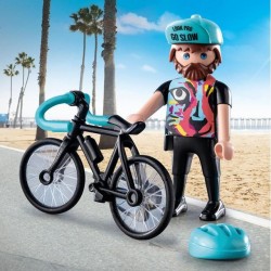 Playmobil 71478 Ciclista de Carretera
