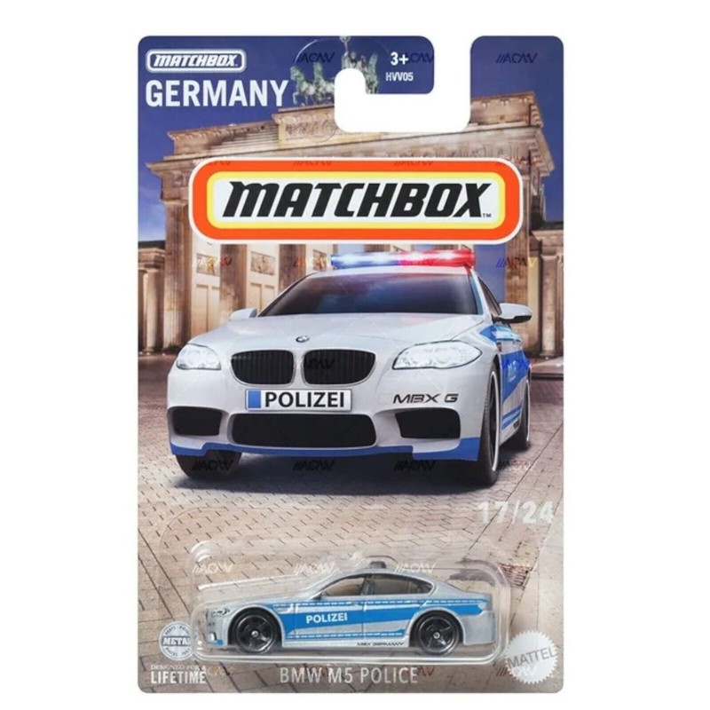 Matchbox BMW M5 Police Best of Germany