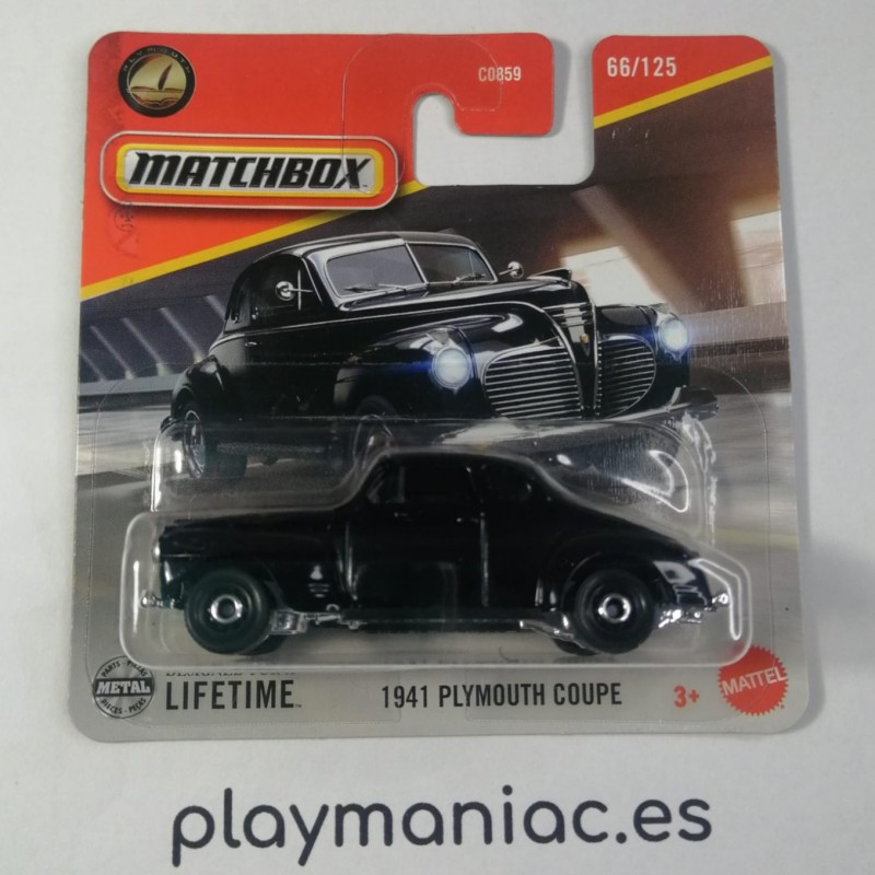 Matchbox 1941 Plymouth Coupe