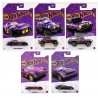 Hot Wheels Set x5 Pearl & Chrome 57th Anniversary Mix 1