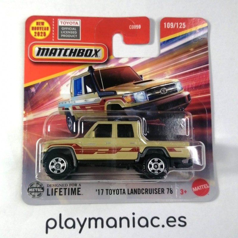 Matchbox '17 Toyota Landcruiser 78