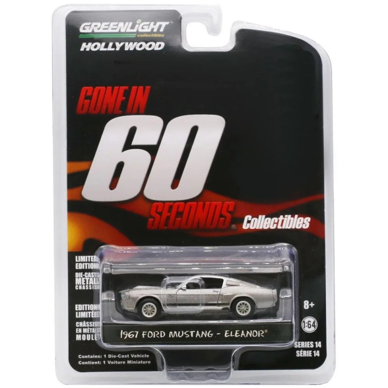 Greenlight 1967 Ford Mustang - Eleanor Gone 60 Seconds