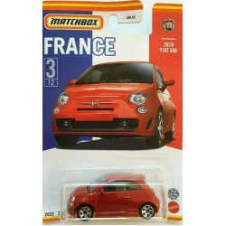 Matchbox 2019 Fiat 500 Best...