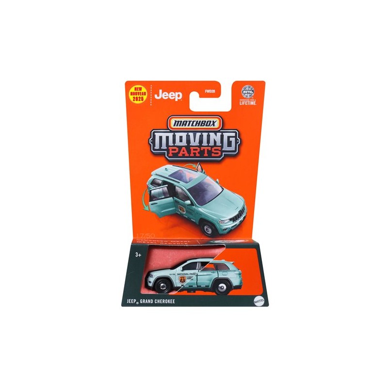 Matchbox Moving Parts Jeep Gran Cherokee