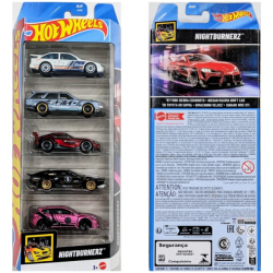 Hot Wheels Nightburnerz Pack-5 2025