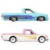 Hot Wheels Premium 2 Pack 1975 Datsun Sunny Truck & Custom 93 Nissan Hardbody