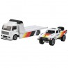Hot Wheels Team Transport Toyota Off Road Truck & Euro Hauler
