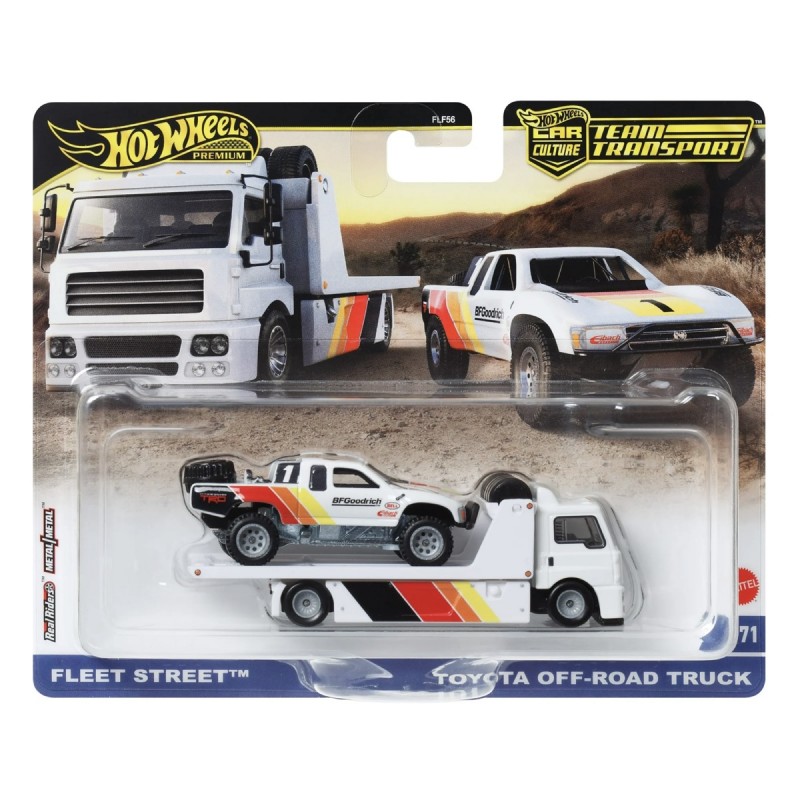 Hot Wheels Team Transport Toyota Off Road Truck & Euro Hauler