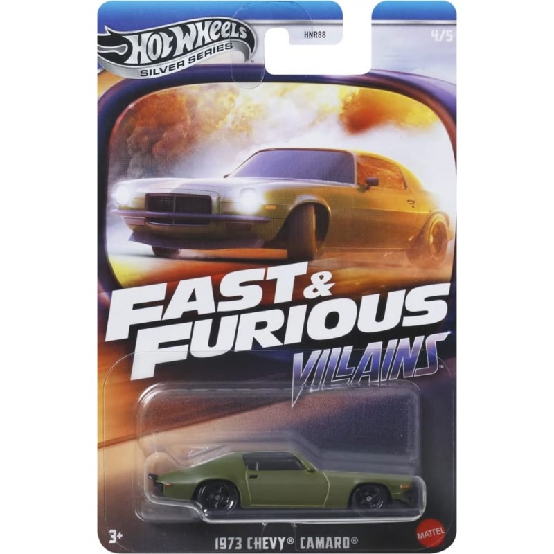 Hot Wheels 1973 Chevy Camaro Fast and Furious Villains