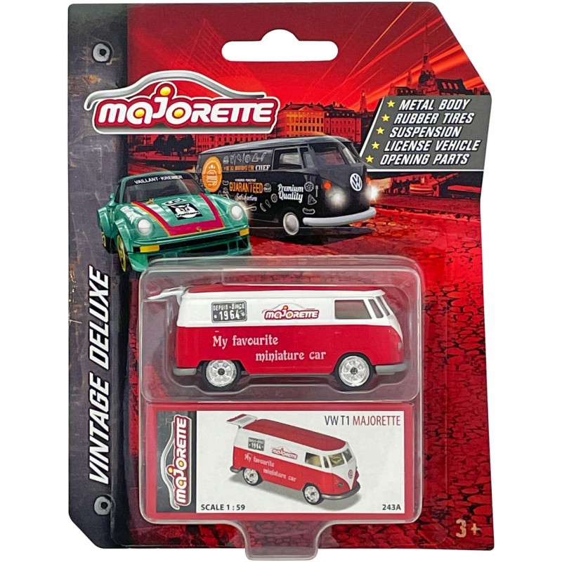Majorette Volkswagen T1 Vintage Deluxe