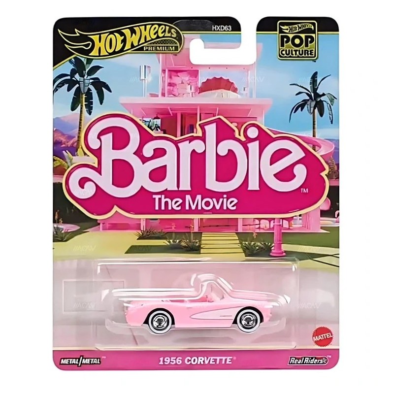 Hot Wheels 1955 Corvette Barbie The Movie