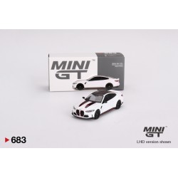 Mini GT BMW M4 CSL Alpine White