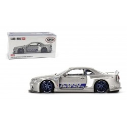 Mini GT Nissan Skyline GT-R (R34) Kaido Works SHINJUKU V1