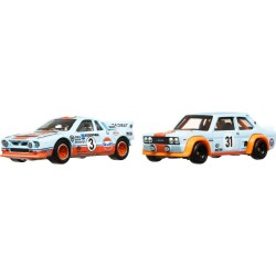 Hot Wheels Premium 2 Pack Lancia Rally 037 & Fiat 131 Abarth