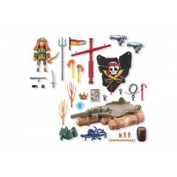 Playmobil Bote Pirata con Tesoro